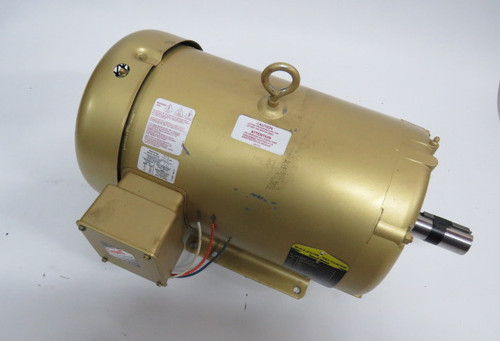 Baldor EM3713T-5 Motor 15HP 3500rpm 575V 215T TEFC 3Ph 13.6A 60Hz ! NOP !