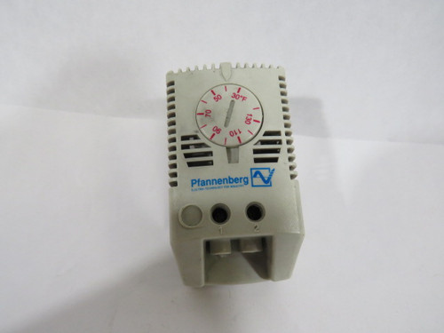 Pfannenberg FLZ520 Plug In Thermostat 30-130DEG F 10A 240VAC USED