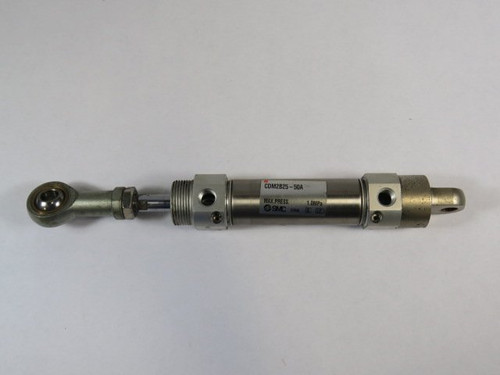 SMC CDM2B25-50A Pneumatic Cylinder 25mm Bore 50mm Stroke 1.0MPa USED