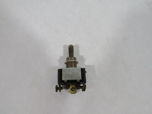 Carling 2FC54-73 Toggle Switch ON-OFF-ON 3/4HP 240VAC USED