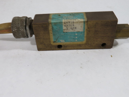 GEMS FS-925 1/8-3/4 Flow Switch Connector USED