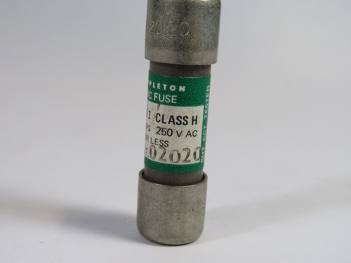 Appleton 02020 HRC Fuse 20A 250VAC USED