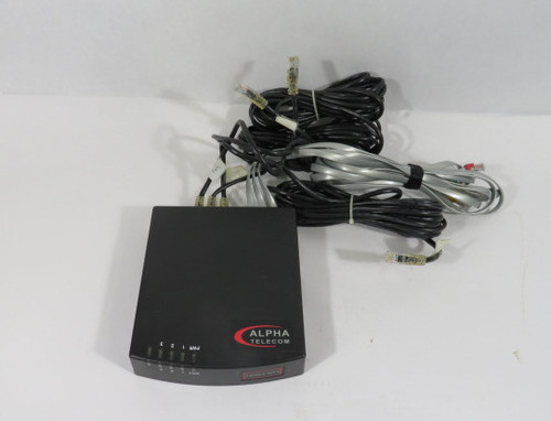 Alpha Telecom UT3620 Triple NT1 Network Termination Device w/Cables USED