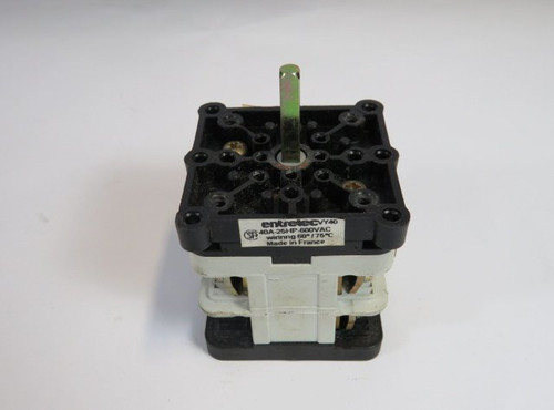 Entrelec VY40/D/013/ST Switch 600VAC 50A 3PH USED