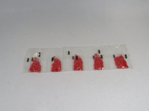 Critchley 11531202 Red Cable Marker #2 Z9 Chevron Cut 500-Pack  NEW