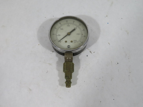 USG 165300 0-300psi 0-20bar Pressure Gauge 2-1/2” Lower Mount USED