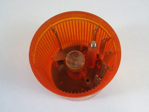 Telemecanique XVA-C351 Orange Stack Light w/ Bulb 220V 7W USED