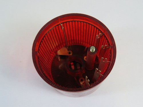 Telemecanique XVA-C341 Red Stack Light No Bulb 220V 7W USED