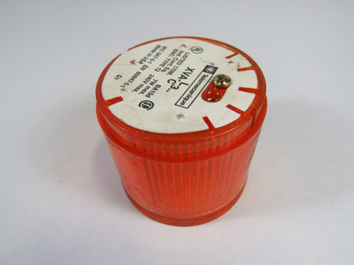 Telemecanique XVA-C351 Orange Stack Light w/ Bulb 240V 7W USED