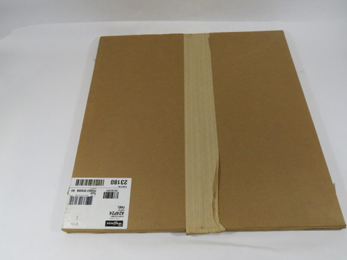 Hoffman A24P24 23180 Steel Enclosure Panel *Sealed* 21"x21" 12ga Thick ! NEW !
