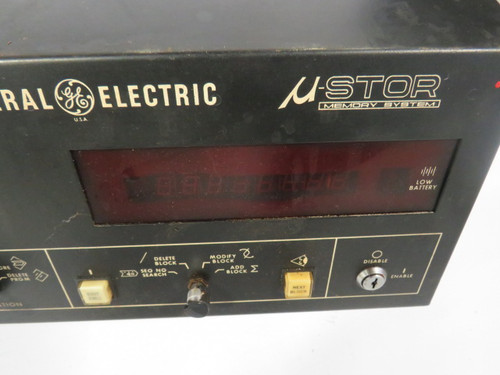 General Electric 3N3300MS100B1 U-Stor Memory System Control Panel ! AS IS !