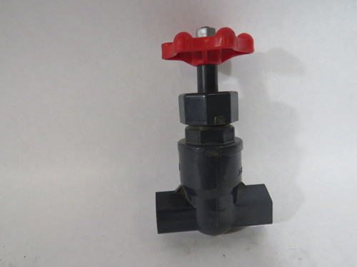 Chemline GVA007T Globe Valve w/ Handle PVC 150PSI 3/4” USED