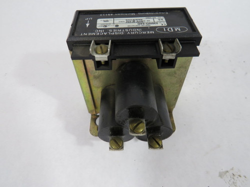 MDI 330NO-24D Mercury Contactor 24VDC N/O 30A@600VAC Per Pole USED