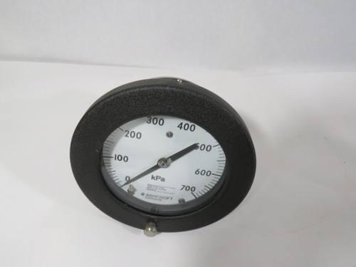 Ashcroft 45-1377S-S02-BPD-700KP Duragauge Pressure Gauge 0-700kPa 4-1/2" ! NOP !