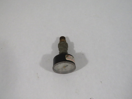 Norgren 18-015-879 0-4bar 0-60psi Pressure Gauge Back Mount USED