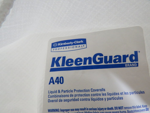 Kimberly-Clark 44327 A40 Hooded Clean Suit 4XL Lot of 12 ! NOP !