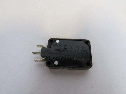 Cemco LJMP-500-OLN Micro Limit Switch 12A@125VAC 6A@250VAC USED