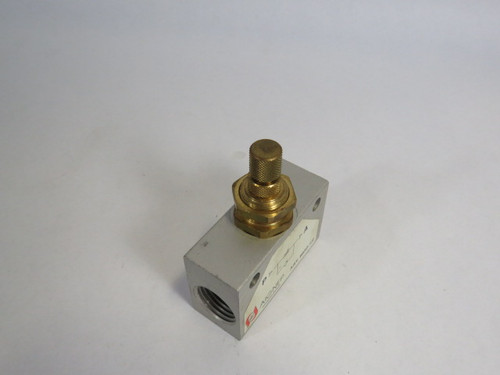 Bugatti Aignep 8850-1/2 Uni-Directional Flow Regulator 1/2"FNPT USED