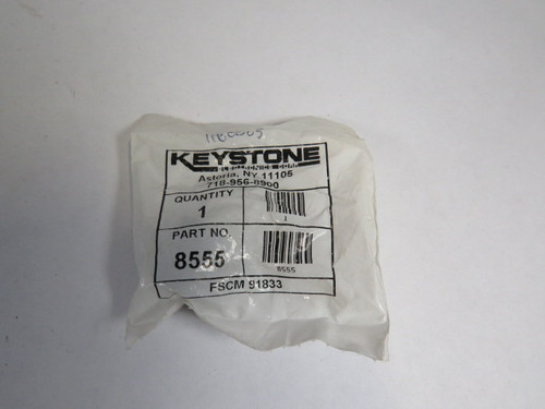 Keystone 8555 Knurled Straight Knob w/Line on Top .250" Shaft ! NWB !