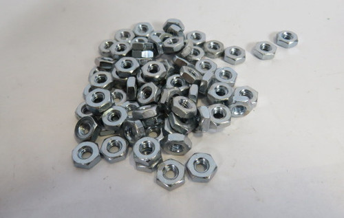Midjet 8-32 Steel Zinc Machine Screw Hex Nut Lot of 83 ! NEW !