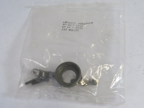 Amphenol 97-3057-1012 Cable Clamp for MIL Spec Strain Relief & Adapter ! NWB !