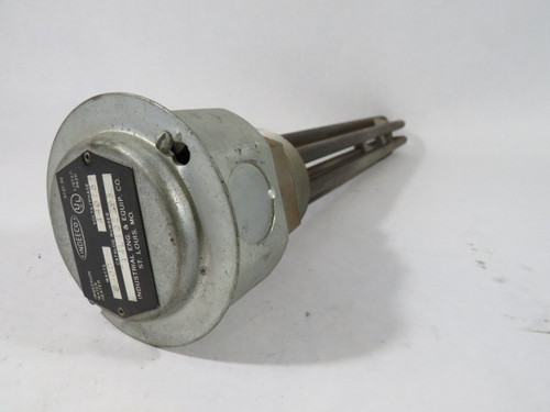 Indeeco 714L1Q2293 Immersion Water Heater 6000 W 440V 3 Ph USED