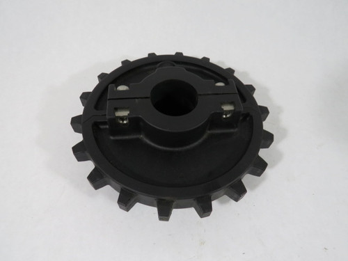 Rexnord 614-60-12 Thermoplastic Tabletop Sprocket 1.25"B 18T 60 Chain USED