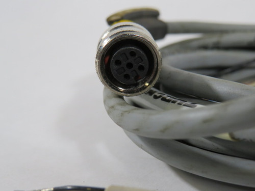 Turck RK 4.4T-5 4-Core 22AWG Single Ended Cordset 4 Pin Female 98" USED