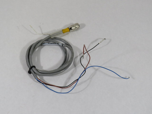 Turck RK 4.4T-5 4-Core 22AWG Single Ended Cordset 4 Pin Female 48" USED