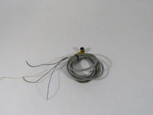 Turck WK 4.4T-5/S101/CS12047 Right-Angle M12 Female to Cut End 3 Cond 79" USED