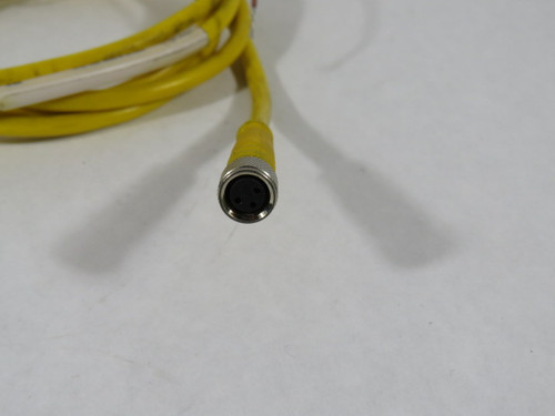 Turck PKG 3M-5 24AWG x 3 Cond M8 Receptacle 3 Position Sensor Cable 60" USED