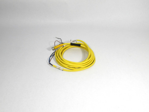 Turck PKG-3M-5/CS12047 M8 Female Straight 3 Pole Sensor Cable 108" USED