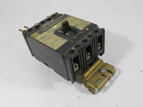 Square D FA36015 Circuit Breaker 600V 15A 3P USED