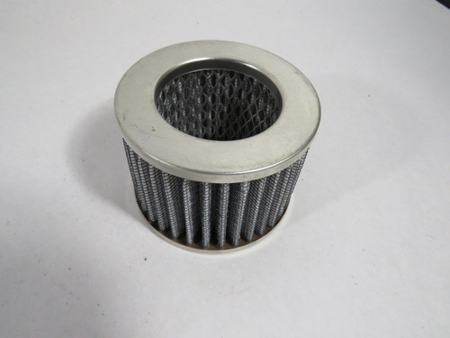Piab 0207087 Pleated Stainless Steel Filter 5 Micron 97mm OD 60mm ID ! NOP !