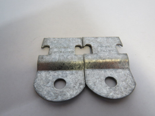 Cantruss 13R-04 1/4" Galvanized Steel Strut Clamp w/o Screw Lot of 20 ! NOP !