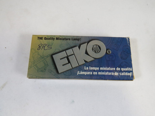 Eiko 46 Miniature Lamp 6.3V 0.25A 1.5W Lot of 8 NEW