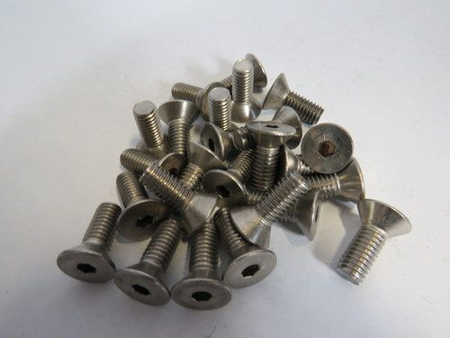 Spaenaur 370-320 SS Flat Head Hex Socket Cap Countersunk Screw 25-Pack ! NEW !