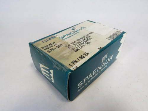 Spaenaur 370-307 SS Flat Head Hex Socket Cap Screw 50-Pack ! NEW !