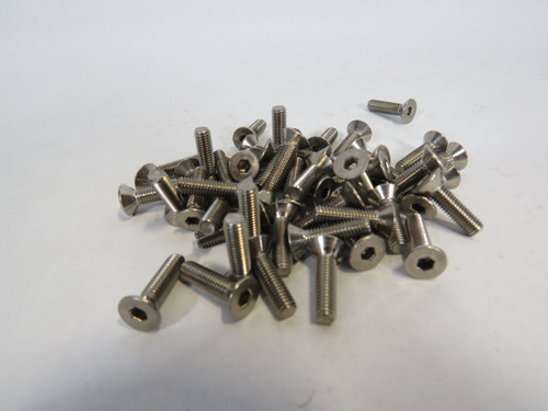 Spaenaur 370-312 SS Flat Head Hex Socket Cap  Countersunk Screw 50-Pack ! NEW !