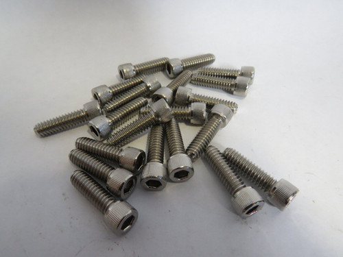 Spaenaur 370-042 SS Hex Socket Cap Screw 1/4"-20x7/8" 20-Pack ! NEW !