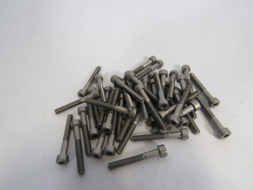 Spaenaur 373-011 SS Hex Socket Cap Screw Partial Thread Lot of 44 ! NEW !