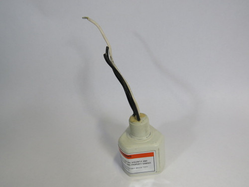 General Electric 9L15ECB001 White Tranquell Surge Arrester w/Cut Leads USED