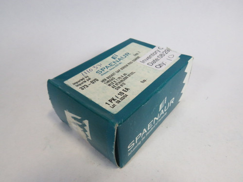 Spaenaur 373-070 SS Hex Socket Cap Screw Coarse Thread 10-Pack ! NEW !