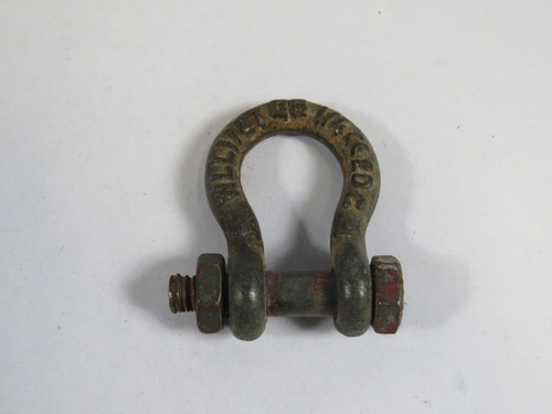 Crosby WLL1/2T Screw Pin Anchor Shackle USED