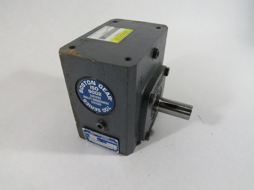 Boston Gear F718-40-B5-G Right Angle Worm Gear Speed Reducer 40:1 Ratio USED