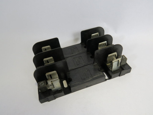 Gould Shawmut 60305R Fuse Block 30A 600V 3P USED