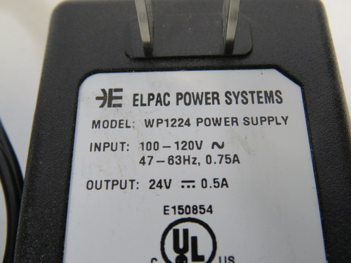 Elpac Power Systems WP1224 Power Supply 24V 0.5A ! NOP !