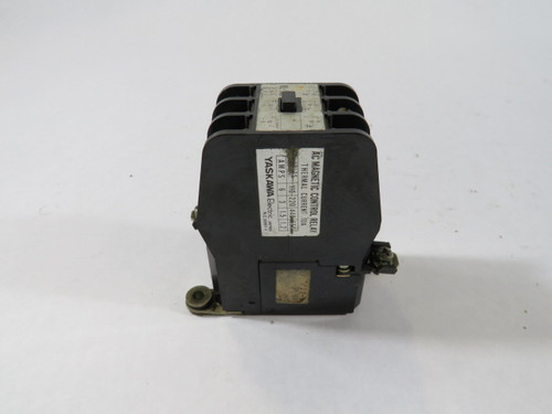 Yaskawa RL-33E Magnetic Control Relay 1.2-6A  200-220V@60Hz 4A 2B Contacts USED