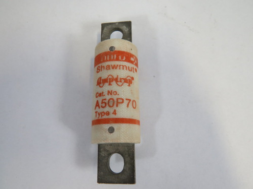 Gould Shawmut A50P70 Amp-trap Fuse 70A 500VAC Lot of 10 USED