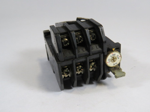 Fuji Electric TR-0/3 Overload Relay 0.15-0.24A SLIGHT DAMAGE USED